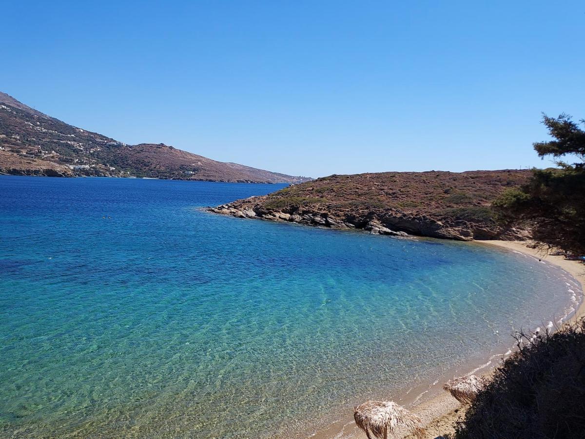 Villa Arni Andros - Βίλα Αρνη Bací Kültér fotó