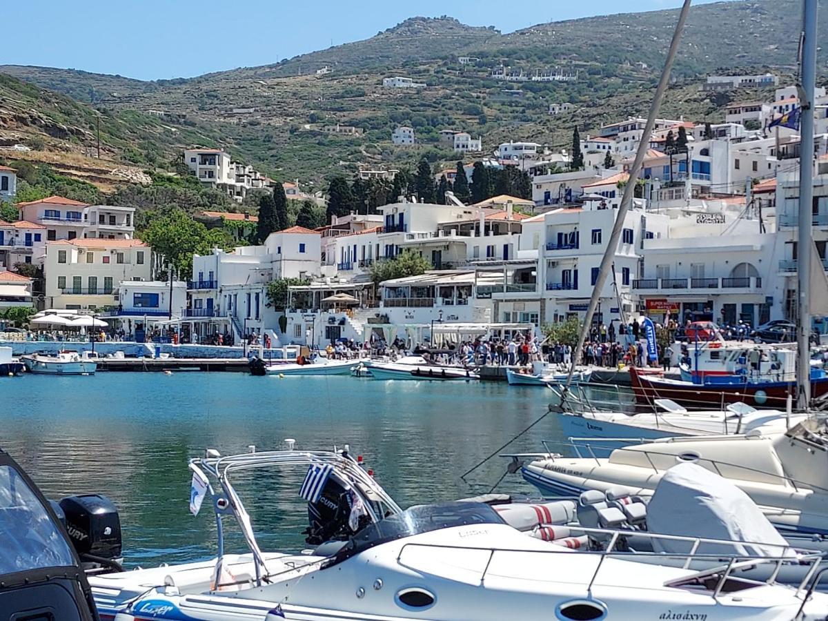 Villa Arni Andros - Βίλα Αρνη Bací Kültér fotó