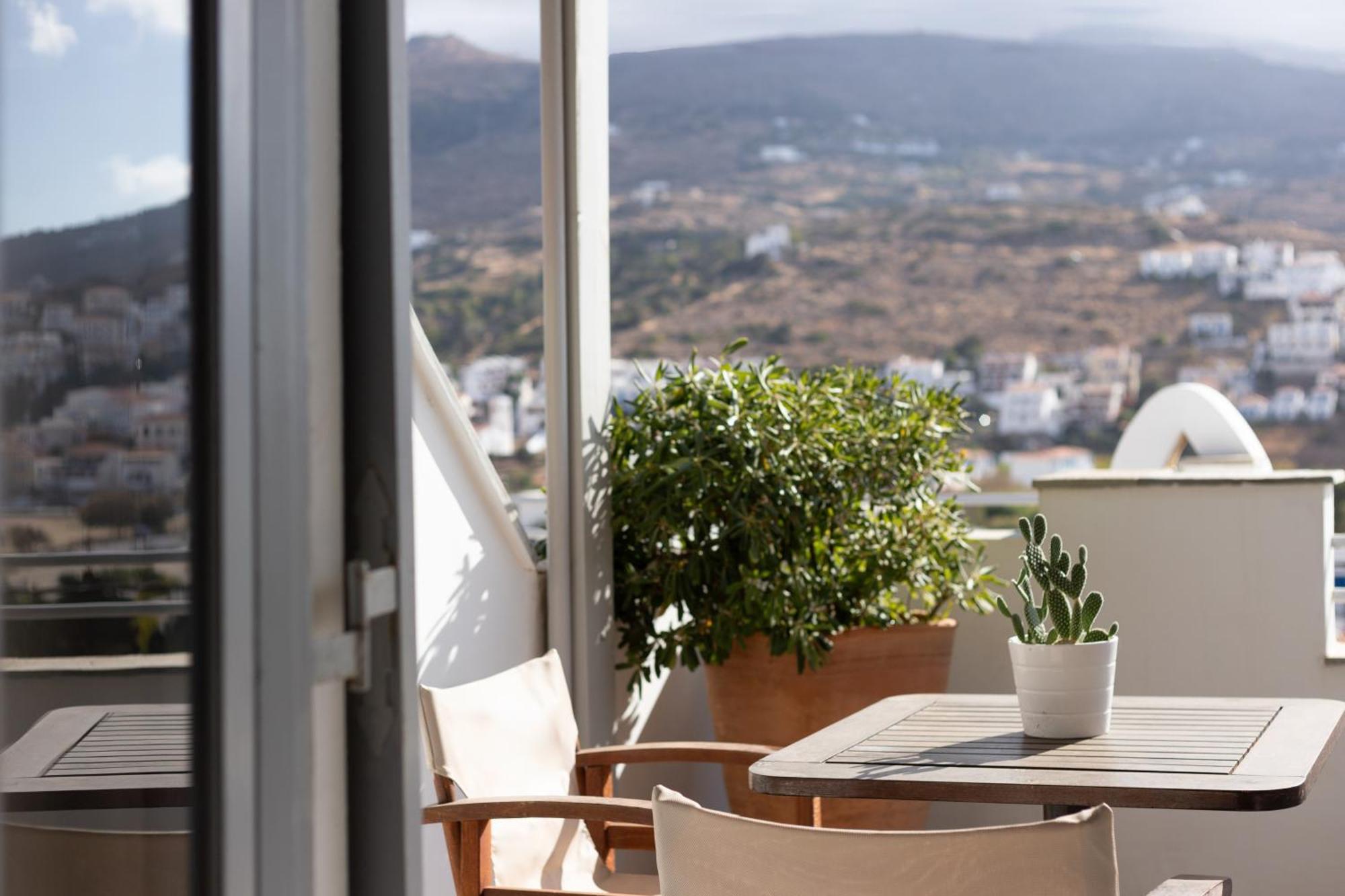 Villa Arni Andros - Βίλα Αρνη Bací Szoba fotó