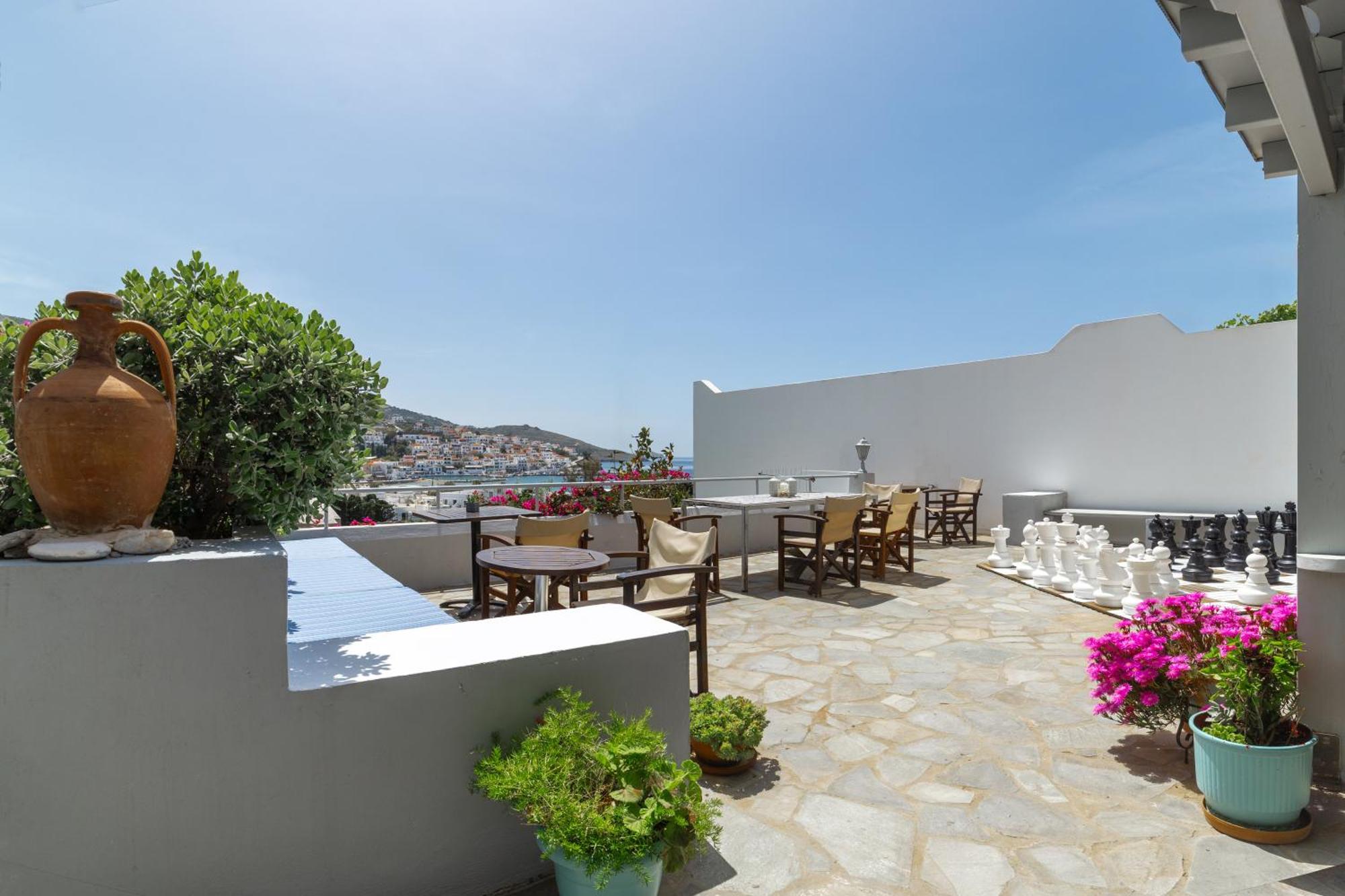 Villa Arni Andros - Βίλα Αρνη Bací Kültér fotó
